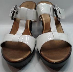 Patrizia wedge platforms 9.5 40 newsworthy